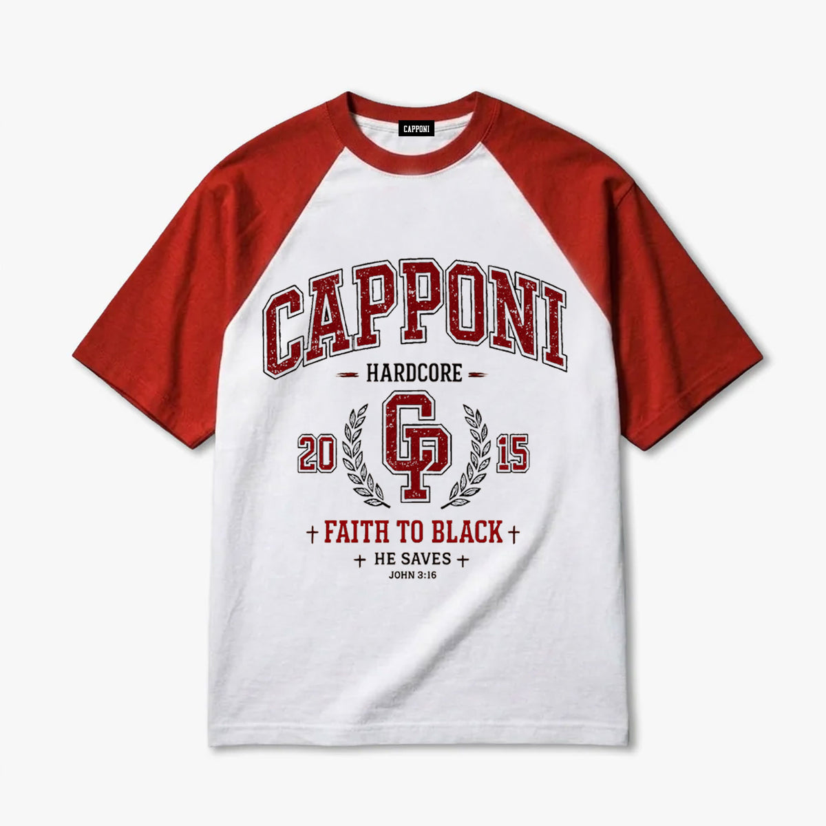 Hardcore Baseball Red T-Shirt