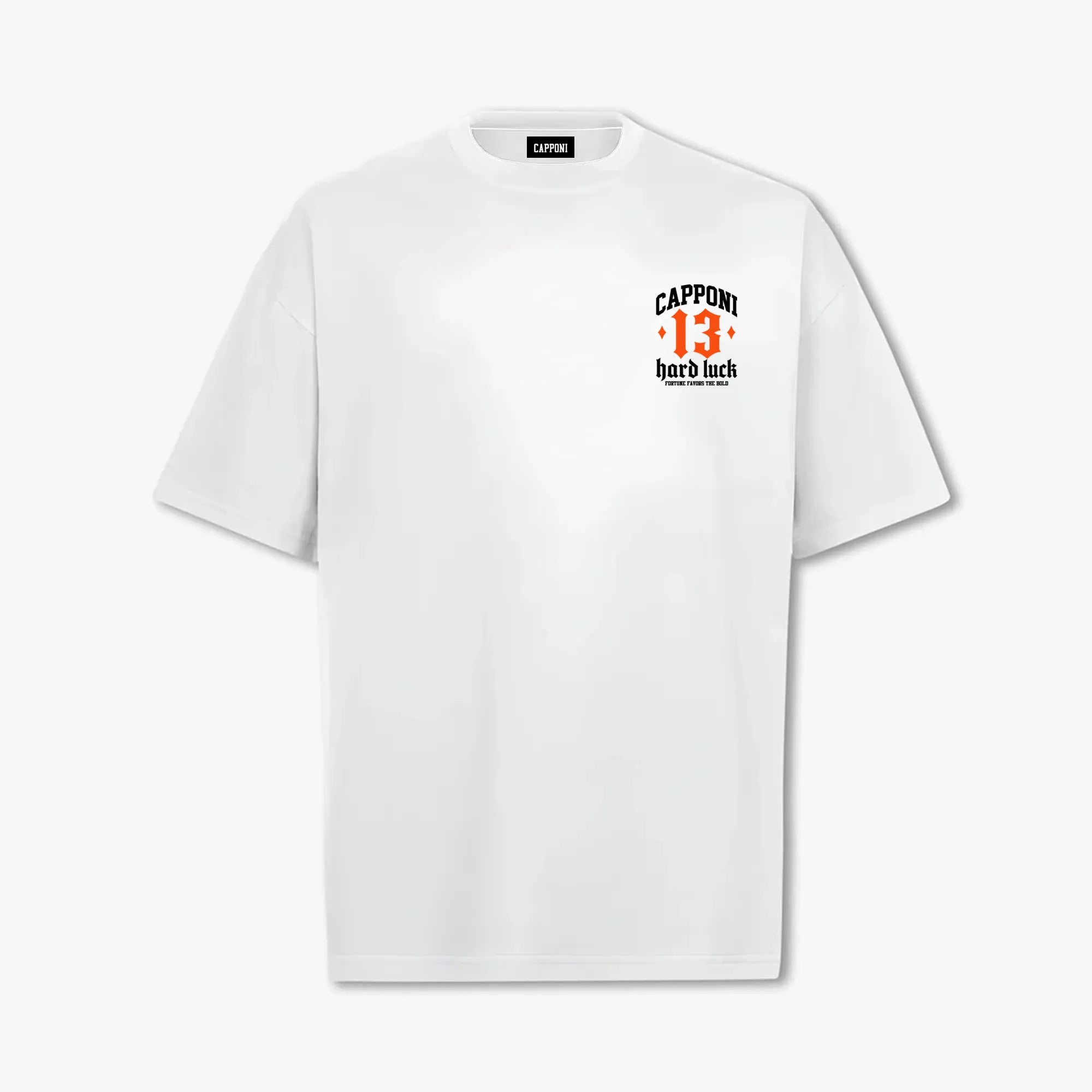 HARD LUCK WHITE T-SHIRT