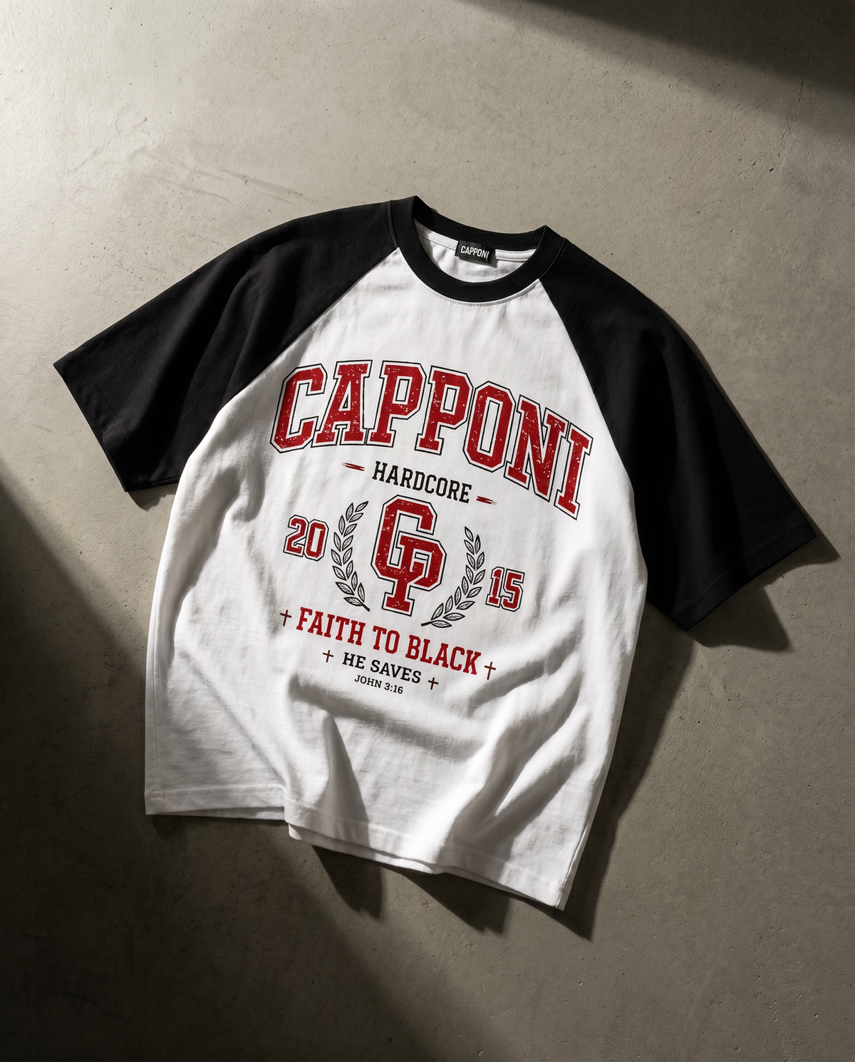 Hardcore Baseball Black T-Shirt