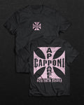 Cross Black with pink