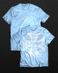 Cross Blue With White