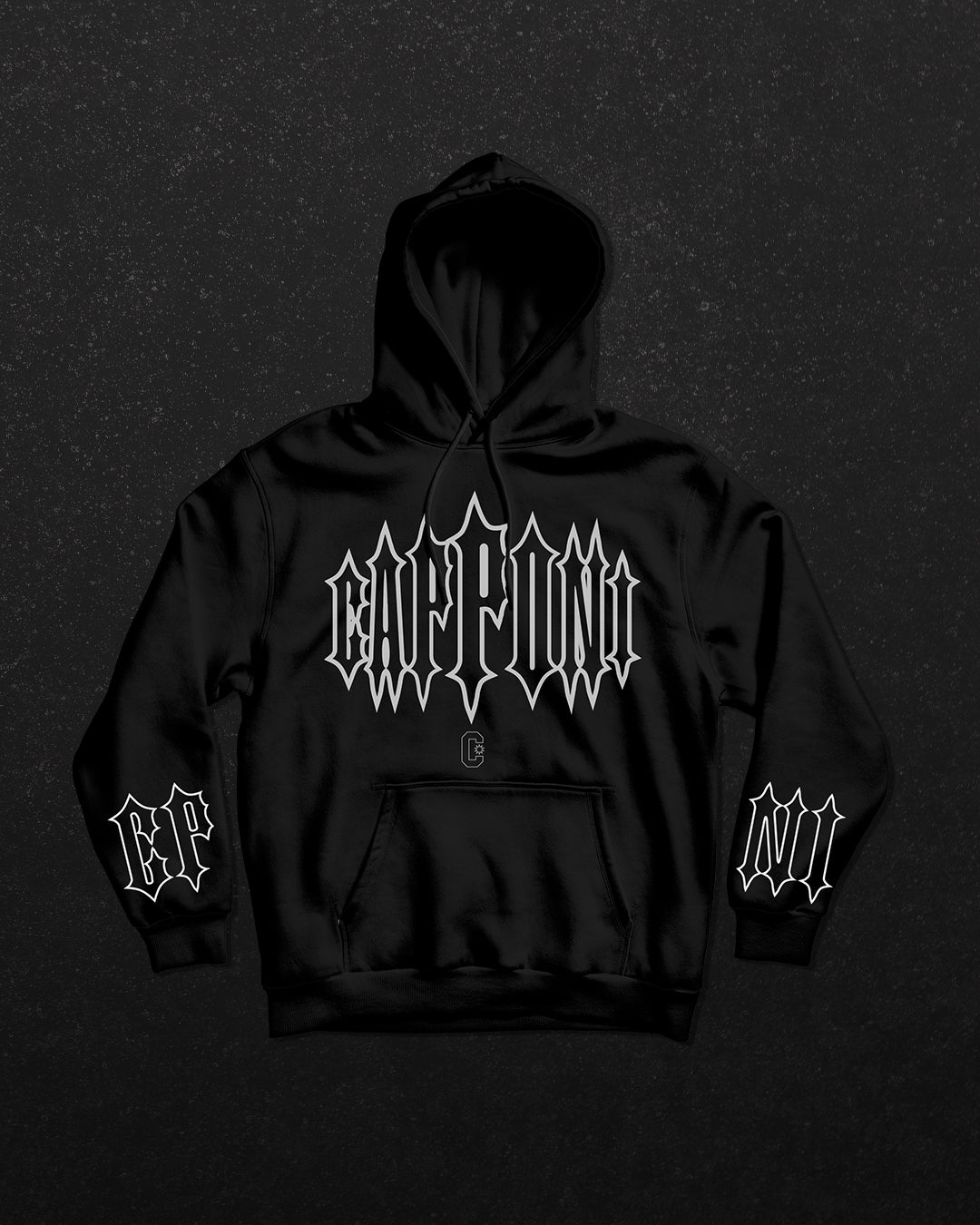 Metal Hoodie Black