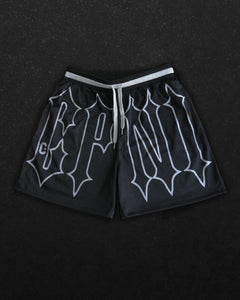 Metal Short Black