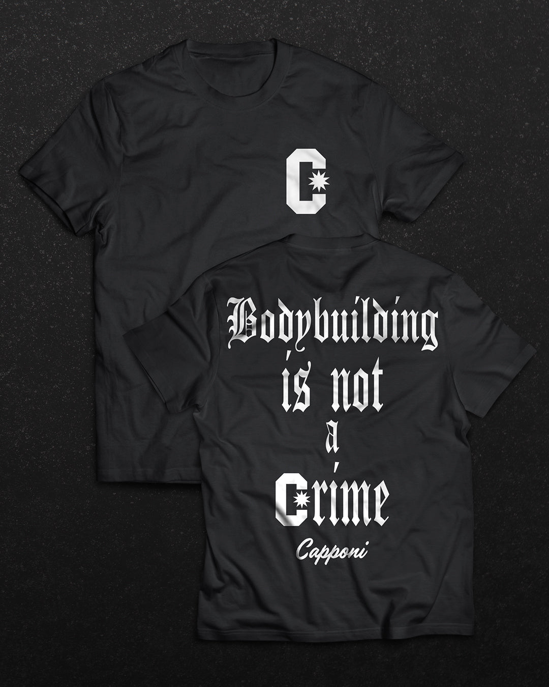 Bodybuilding is not a crime Black