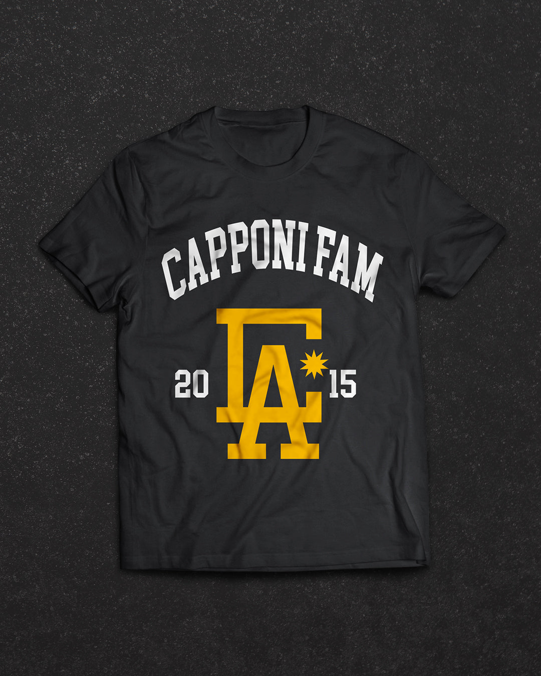 CAMISETA CALI YELLOW/BLACK