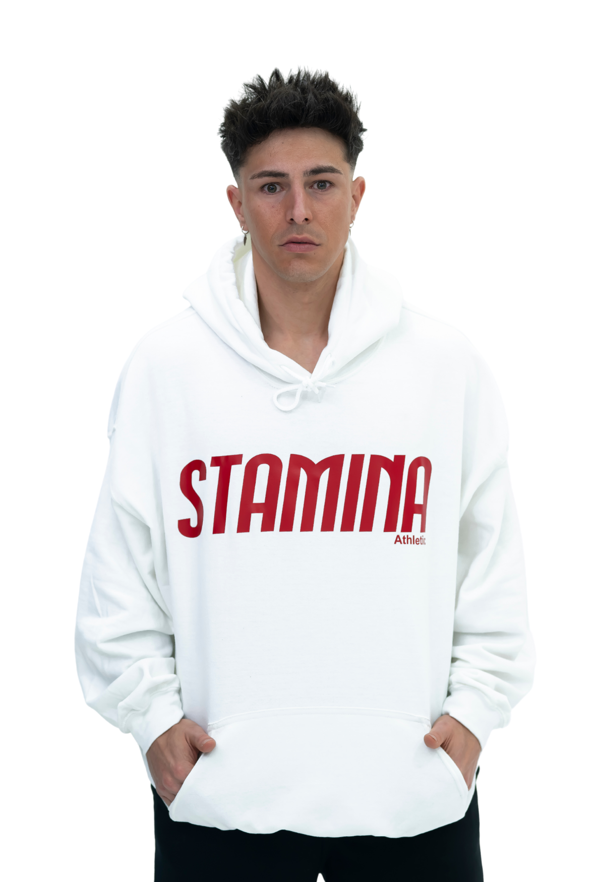 SUDADERA STAMINA BLANCA