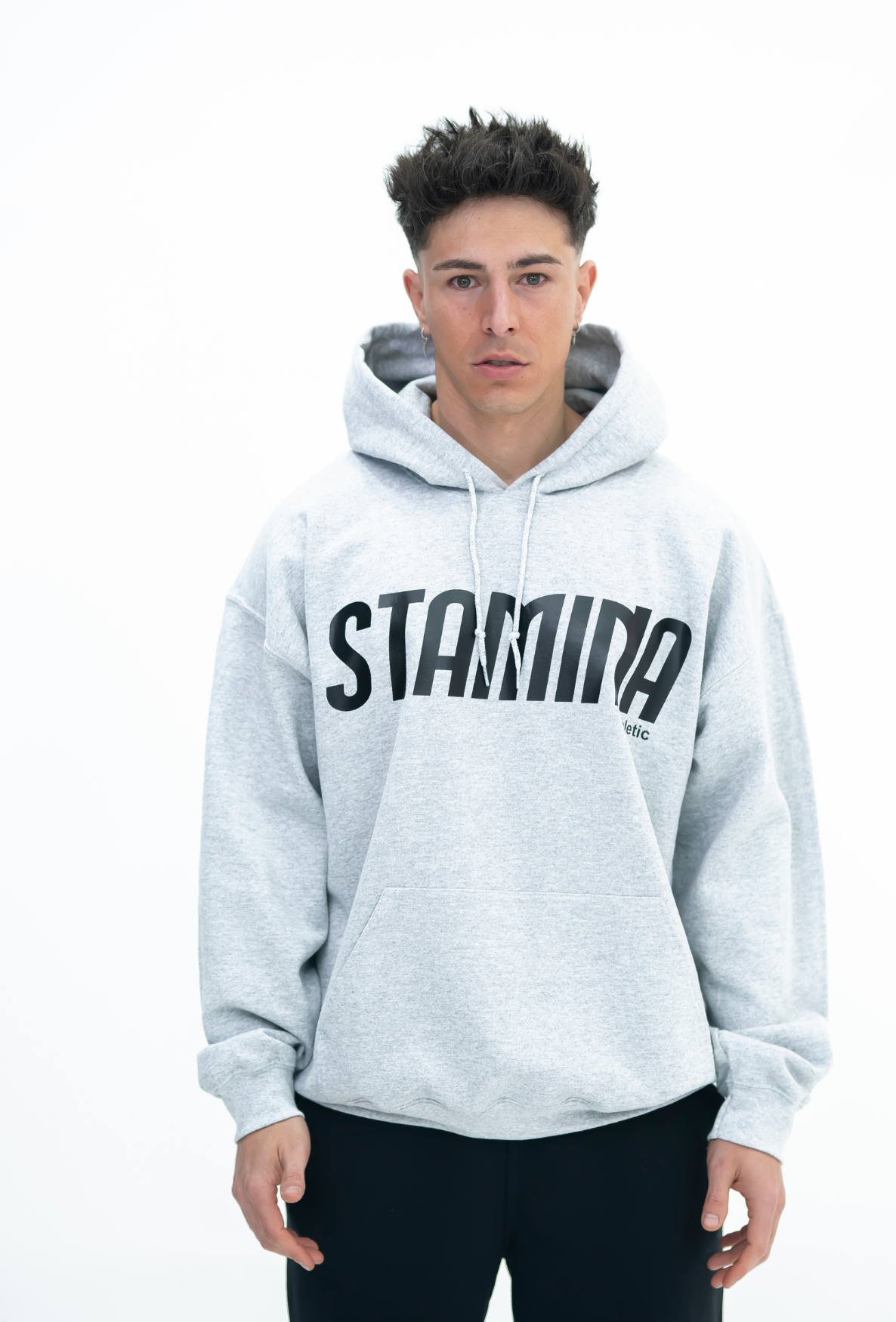 SUDADERA STAMINA GRIS