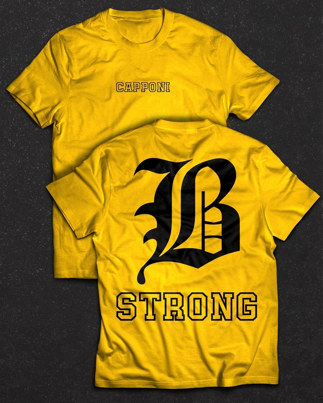 Camiseta Strong Yellow