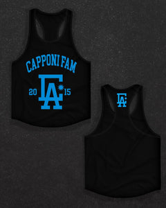 Tank top Cali black blue