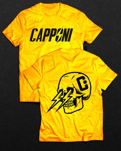 Camiseta Skull Project Yellow